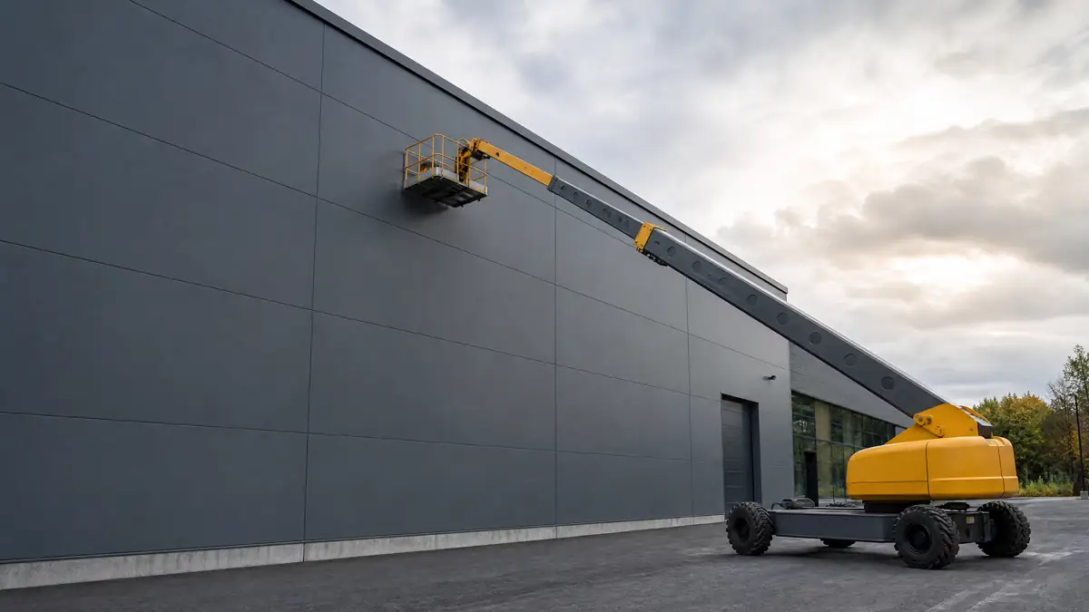 Telescopic Boom Lifts jobsite access in Montgomery